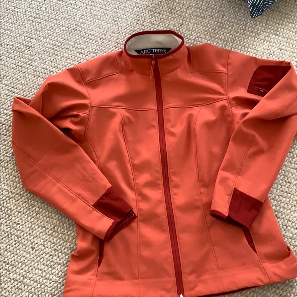 Arc’Teryx Jacket in coral